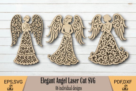 Choosing the Right Design: A Guide to Elegant Angel Laser Cut SVG Files for Home Décor