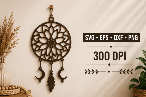 Crafting Serenity: A Guide to Wooden Dream Catchers Laser Cut SVG Designs