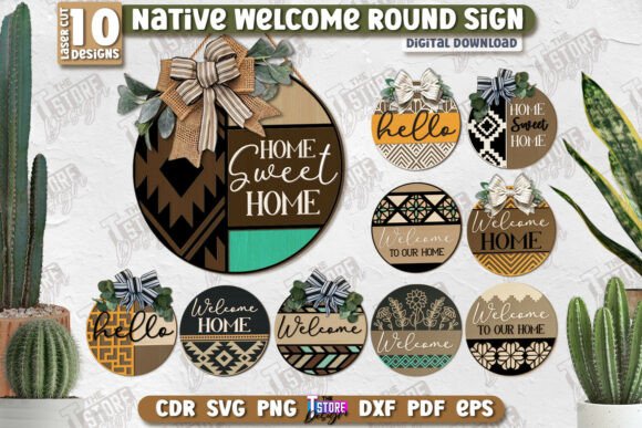 Elevating Custom Home Decor: The Strategic Value of the Welcome Wall Signs Laser Cut Bundle CNC