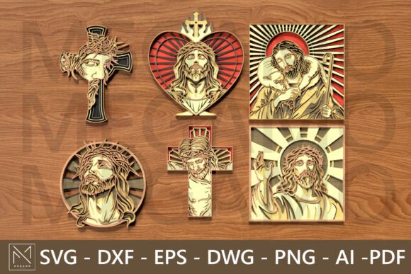 Integrating the Divine Jesus SVG Set – Layered Grace into Professional and Personal Creative Workflows