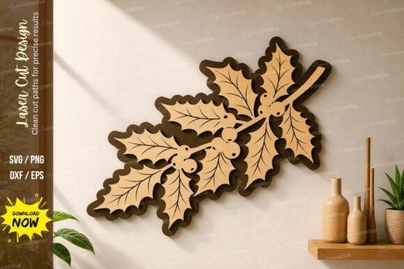 Leaf Branch Wall Art Laser Cut Svg: A Creative Solution for DIY Enthusiasts