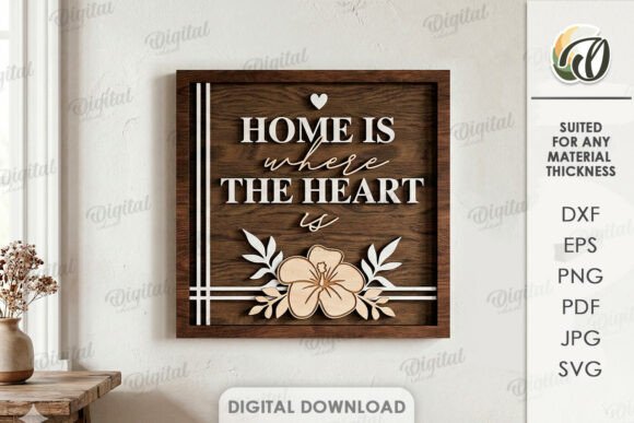 Welcome Home Wall Decor Laser Cut Design Guide